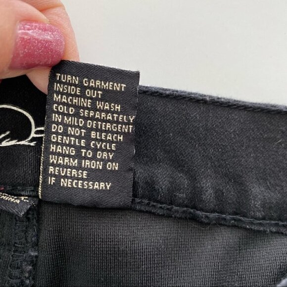 DG2 high waisted  jeggings, black, stretch cotton - Picture 15 of 15